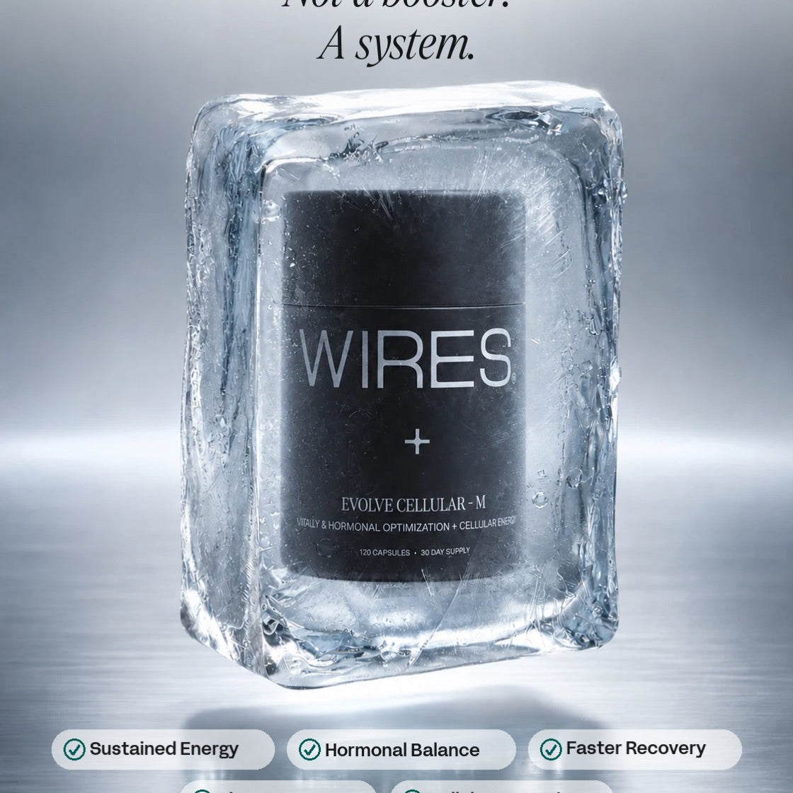 Evolve Cellular M. Not a booster. A system.
